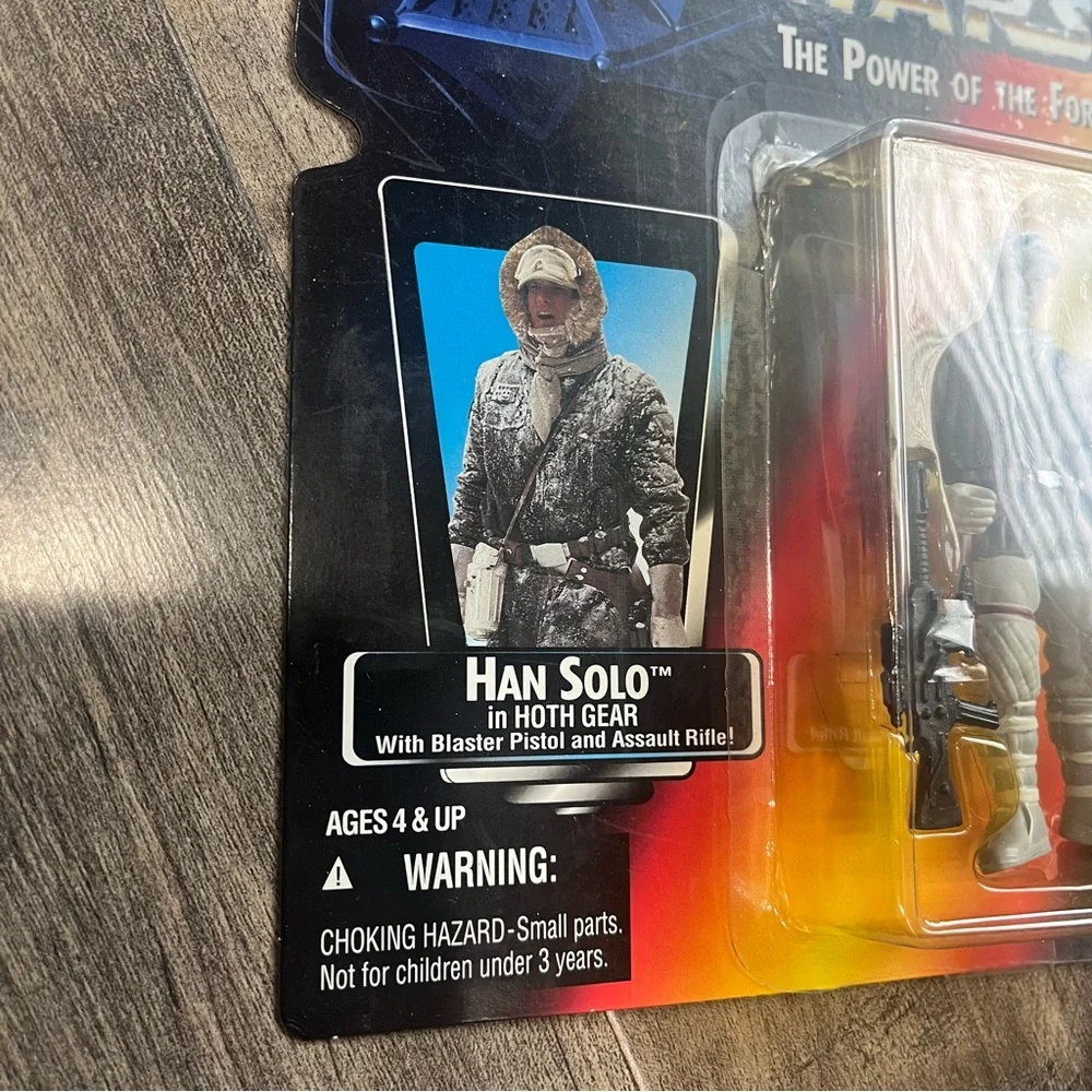 Star Wars POTF Han Solo In Hoth Gear Action Figure 1995 Kenner NEW